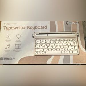 NEW Prime Connect Typewriter Keyboard Bluetooth